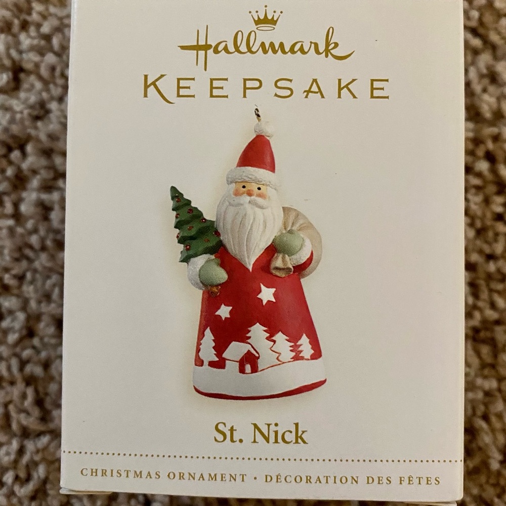 🔥🔥 Hallmark Keepsake St. Nick Christmas ornament 2006